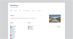 Desktop Screenshot of poznavej.cz