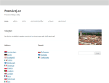 Tablet Screenshot of poznavej.cz